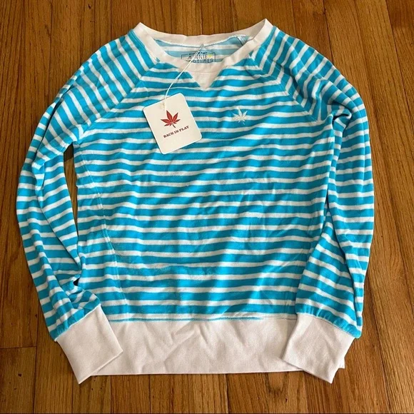 NWT Terry cloth sweater - Picture 3 of 8